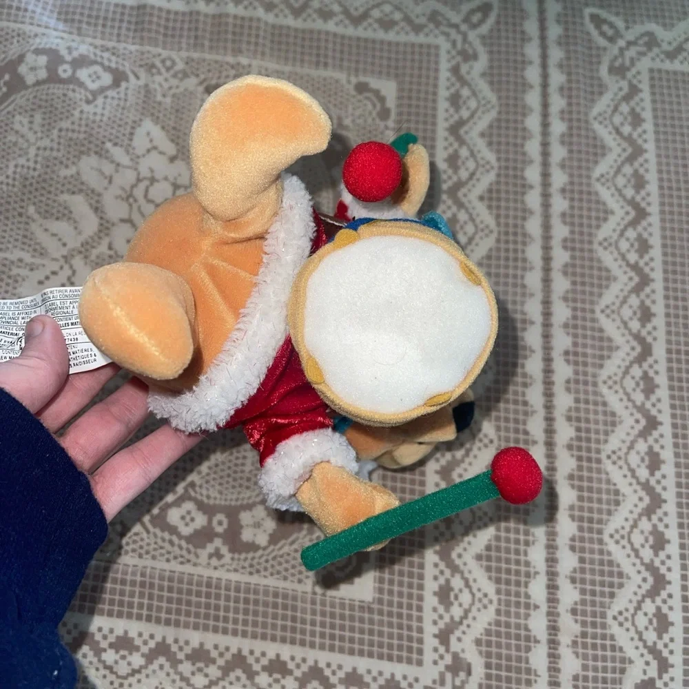 Vintage Disney Winnie the Pooh Christmas Plush Toy